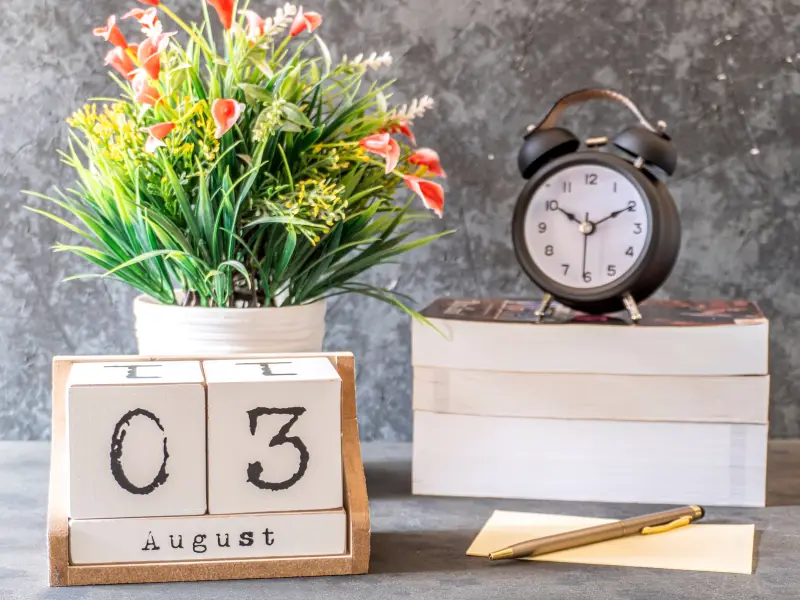 Calendrier papier et rappel sur le téléphone